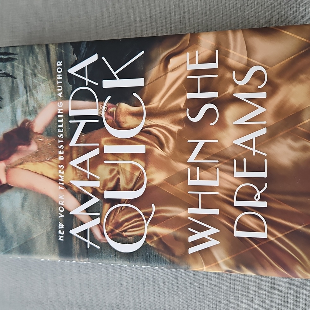 When She Dreams Hardcover Book by Amanda Quick
